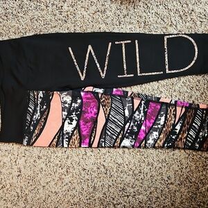 Material Girl Animal Print Cropped Leggings